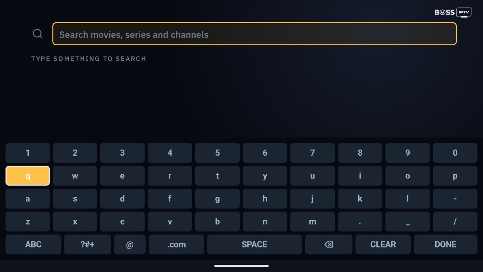 A keyboard built for a remote